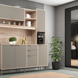 Mueble De Cocina Casaideal Parma / 6 Puertas / 2 Cajones